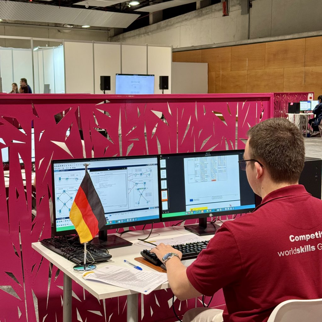 Niklas Bambor bei den SpainSkills 2026 in Madrid